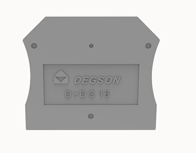 D-DC16-01P-11-00D(H) DEGSON End Plate for 16sqmmTB