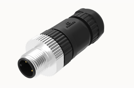 PB-M12A-04P-MM-SL7001-00A(H) DEGSON M12 Male 4P Circular Connectors