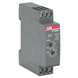 ABB 1SVR508100R0000 CT-ERC.12 Electronic Timer, ON-delay, 1C/O