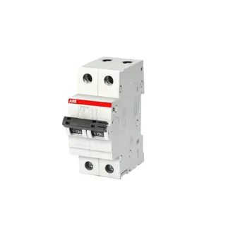 1SYS272012R0165 ABB MCB SB202 M-B16 - 2 Pole, 16A, B Curve