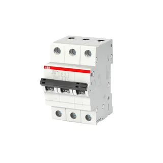 1SYS273012R0061 ABB MCB SB203 M-D6 - 3 Pole, 6A, D Curve