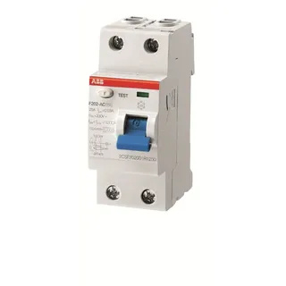 ABB 2CSF202005R2800 RCCB F202 AC-80/0.1 - 2 Pole, 80A, IΔn 100mA