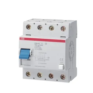 ABB 2CSF204001R1950 RCCB F204 AC-125/0.03 - 4 Pole, 125A, IΔn 30mA