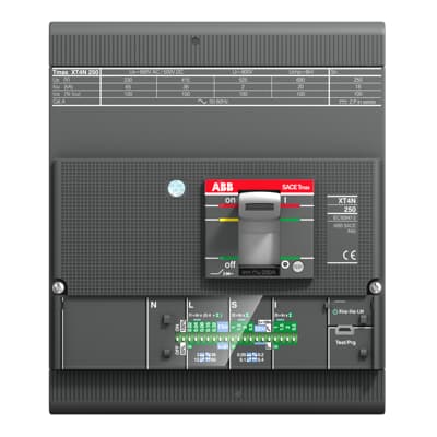 1SDA100200R1 ABB Tmax XT4 250 Ekip LIG N 250A 4P MCCB