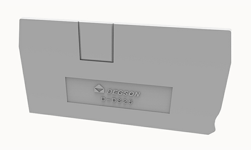 D-DS2.5-01P-11-00A(H) DEGSON End Plate / Partition for DS2.5 Series