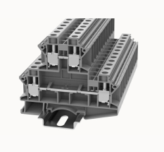 DCKKB10-PV DEGSON Double-Level Screw Type DIN-Rail Terminal Block 10mm² (PV)