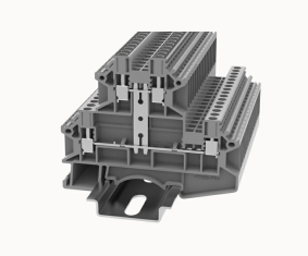 DCKKB2.5-PV DEGSON Double-Level Screw Type DIN-Rail Terminal Block 2.5mm² (PV)