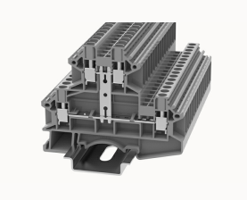 DCKKB4-PV DEGSON Double-Level Screw Type DIN-Rail Terminal Block 4mm² (PV)