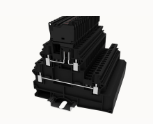 DHV4-2L-HE DEGSON Screw Type Double-Level DIN-Rail Terminal Block 4mm² (High Efficiency)