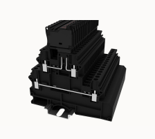 DHV4-2L-HE-LD250 DEGSON Screw Type Double-Level DIN-Rail Terminal Block 4mm² (High Efficiency)
