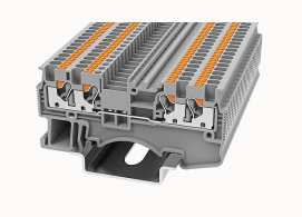DS1.5-QU DEGSON Push-In 4-Wire DIN-Rail Terminal Block 1.5mm²