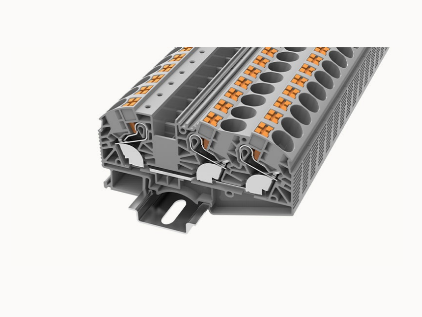 DS16-TW DEGSON Push-In Twin DIN-Rail Terminal Block 16mm²