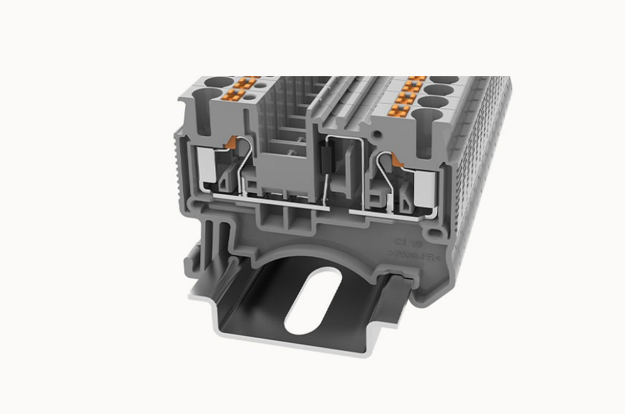 DS2.5-LD DEGSON Push-In DIN-Rail Terminal Block 2.5mm² (with LED)