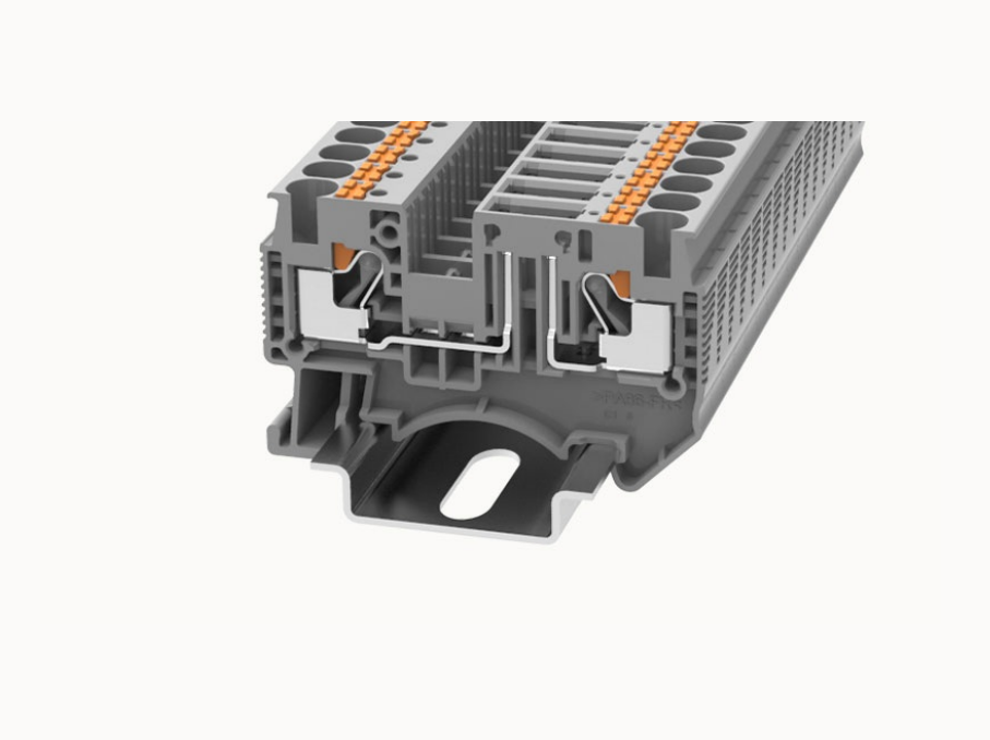 DS4-TG DEGSON Push-In DIN-Rail Terminal Block 4mm² (with Test Point)