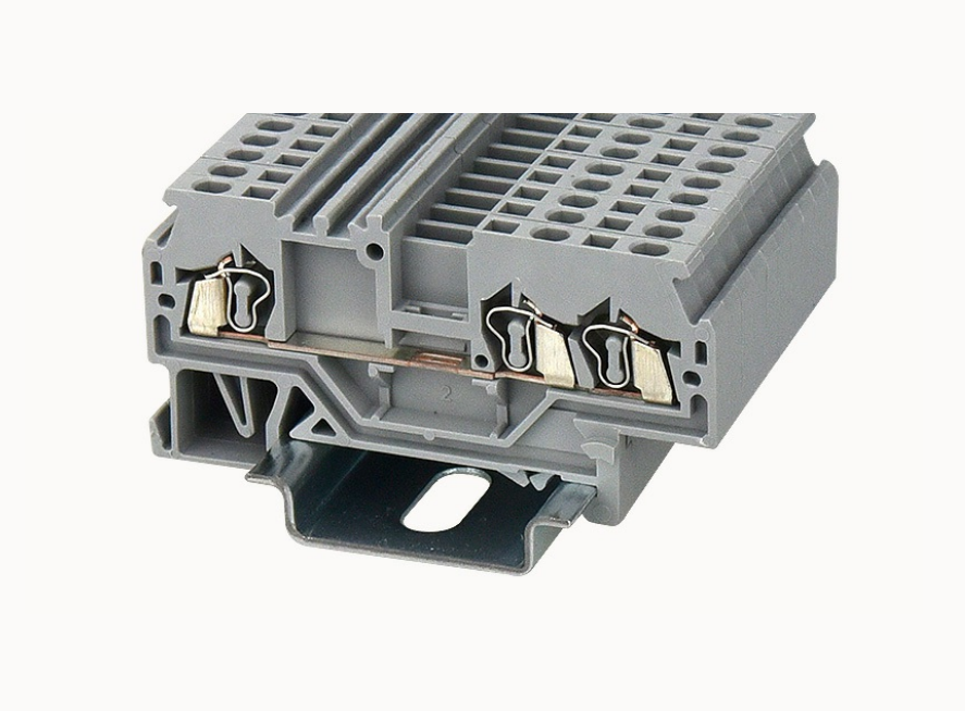 WS1.5-TW DEGSON Spring-Cage Twin DIN-Rail Terminal Block 1.5mm²