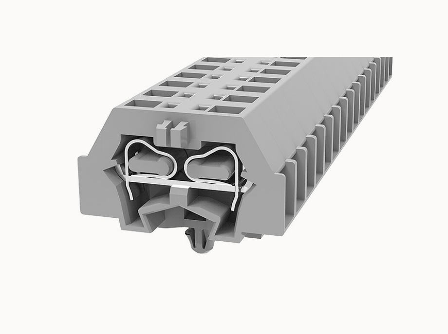 WS2.5-DB-11A DEGSON Spring-Cage Double Bridge DIN-Rail Terminal Block 2.5mm²