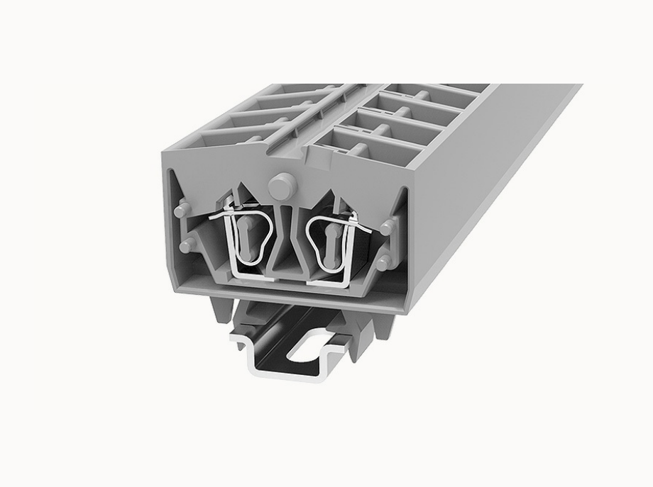 WS2.5T-DIN15 DEGSON Spring-Cage DIN-Rail Terminal Block 2.5mm² (15mm DIN Rail)