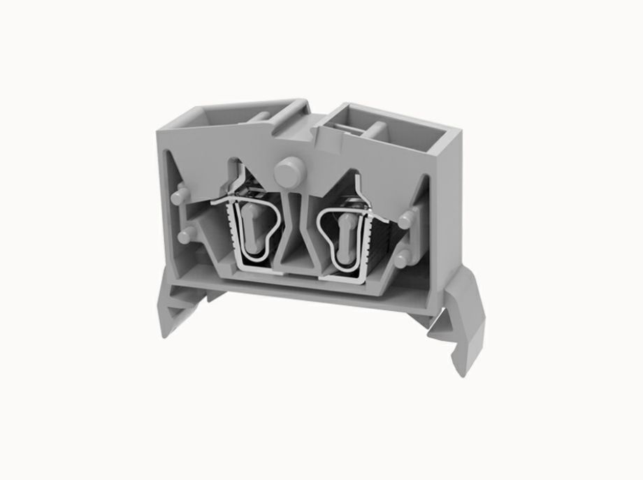 WS2.5T-DIN35 DEGSON Spring-Cage DIN-Rail Terminal Block 2.5mm² (35mm DIN Rail)