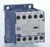 CS94012 Lauritz Knudsen Contactor MX 06 Mini (3 Pole, 6A AC-3, AC control) - 1 NO