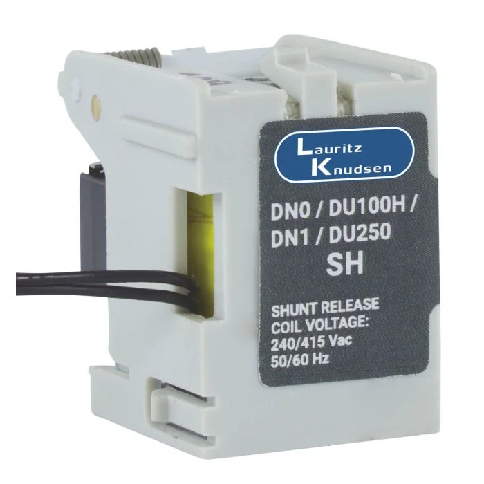 CM97883OAOO Lauritz Knudsen Shunt Release for DN0 - 110 V AC, left mounting