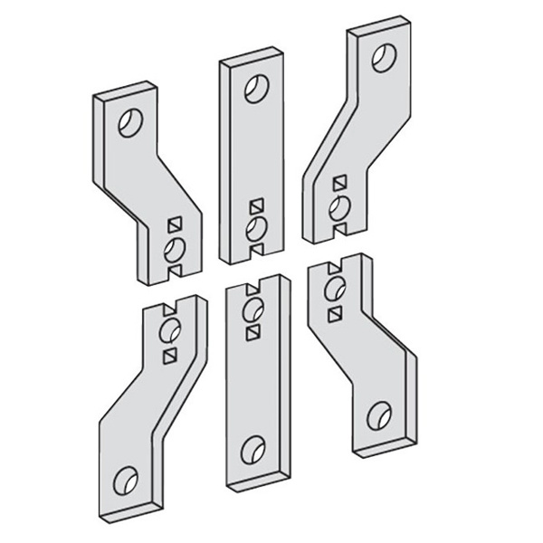 ST98053OOOO Lauritz Knudsen Spreader Terminals for DN1 - 3 pole, 250 A