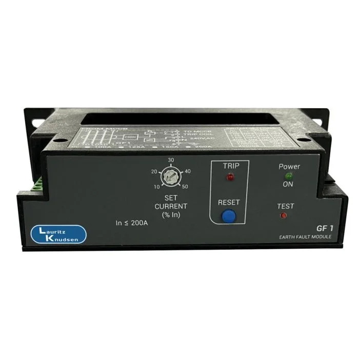 ST27745OOOO Lauritz Knudsen Ground Fault Module for all thermal-magnetic MCCBs - Type GF1, 100 - 200 A, built-in CBCT, adjustable sensitivity 10 - 5
