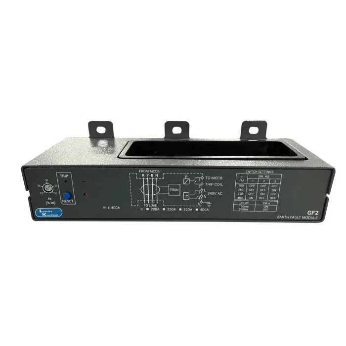 ST28594OOOO Lauritz Knudsen Ground Fault Module for all thermal-magnetic MCCBs - Type GF11, up to 800 A, external CT required of 5P10 class with 1 A
