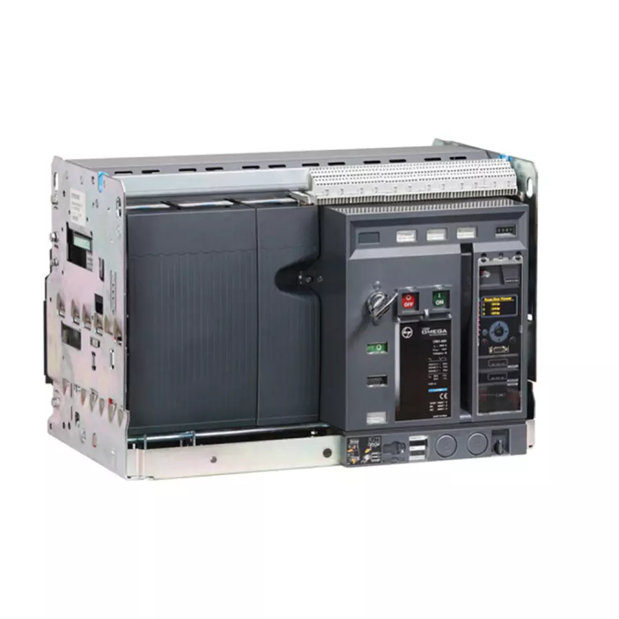 UW112NFD01900 Lauritz Knudsen ACB U-Power Omega 1250 A - 4 Pole, Manual Draw-out, UW-MTX1.5G