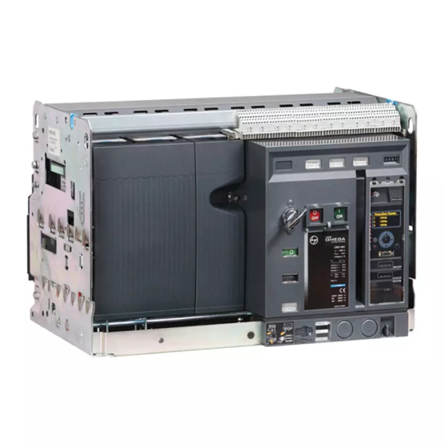 UW232NXD01900 Lauritz Knudsen ACB U-Power Omega 3200 A - 3 Pole, Manual Draw-out, UW-MTX1.5G