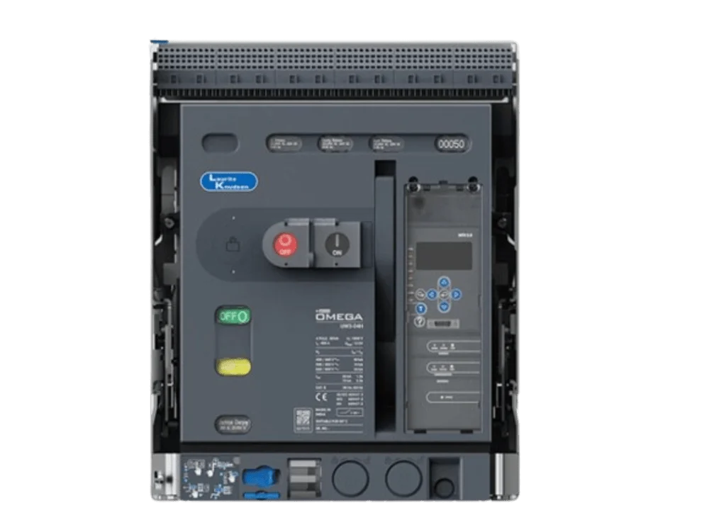 UW240NXD01900 Lauritz Knudsen ACB U-Power Omega 4000 A - 3 Pole, Manual Draw-out, UW-MTX1.5G