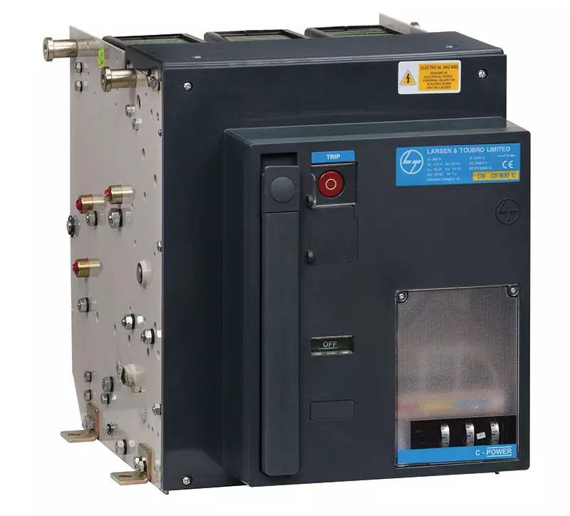 SL93297OOOO Lauritz Knudsen ACB CN-CS-E 2000 A - 3 Pole, Manual Fixed, Thermal-Magnetic Release DN1