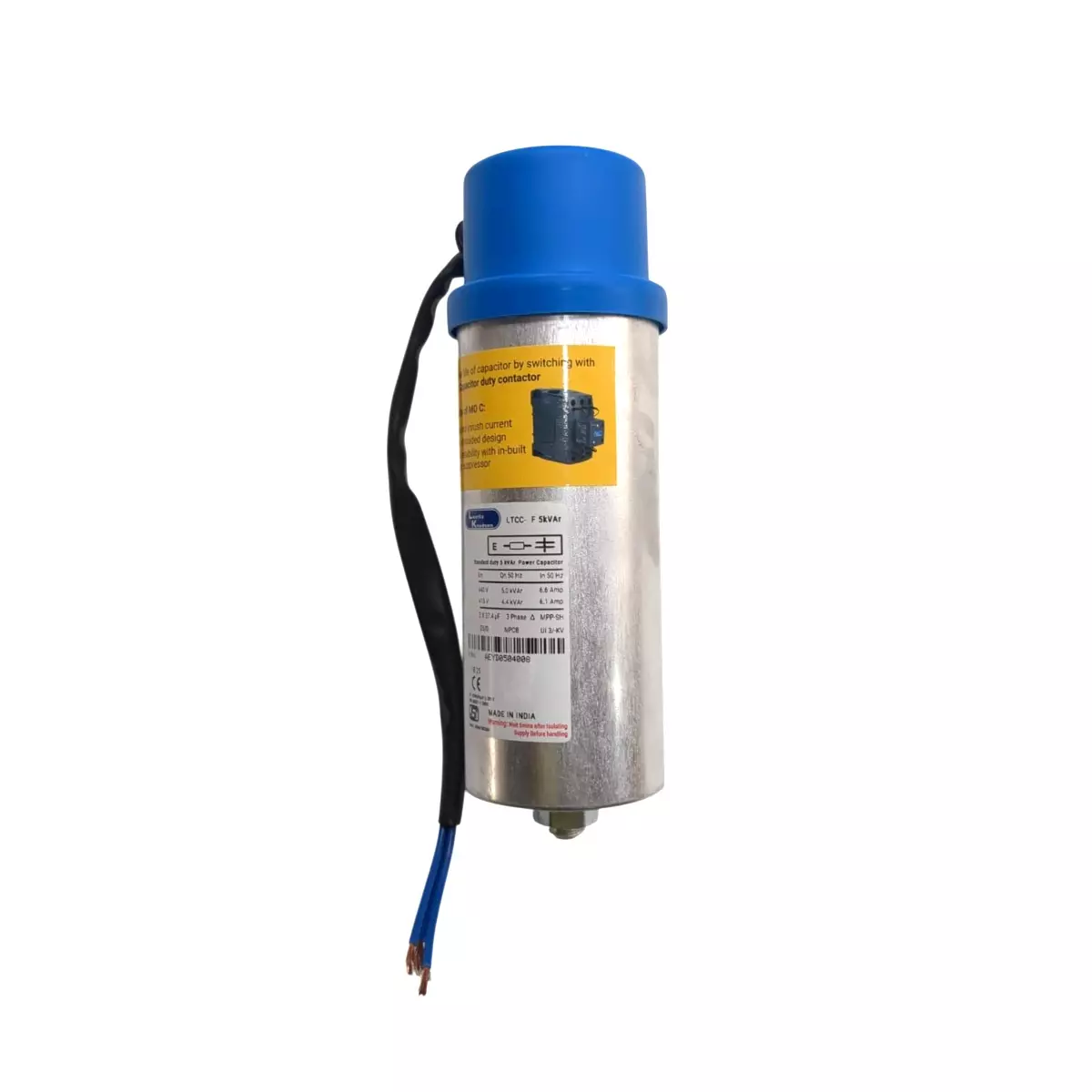 LTCCF305B2 Lauritz Knudsen PFC Capacitor LTCCF305B2 5 kVAr, 440 V - Standard Duty, Cylindrical