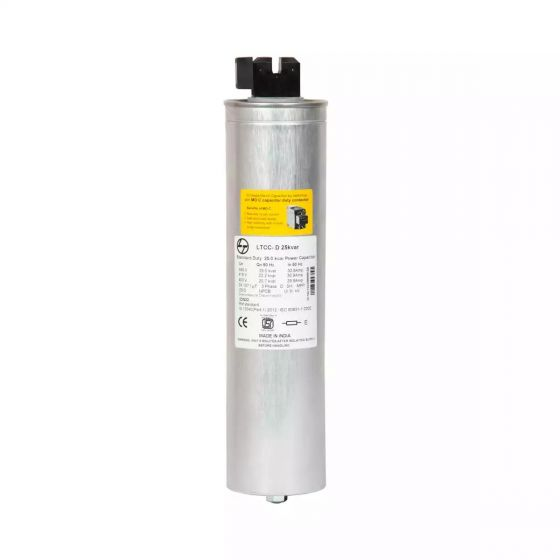 LTCCD311C2 Lauritz Knudsen PFC Capacitor LTCCD311C2 11.1 kVAr, 480 V - Standard Duty, Cylindrical