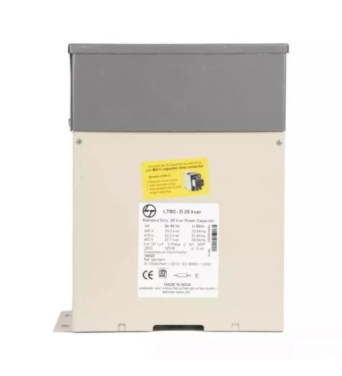 LTBCD330M2 Lauritz Knudsen PFC Capacitor LTBCD330M2 30 kVAr, 525 V - Standard Duty, Box