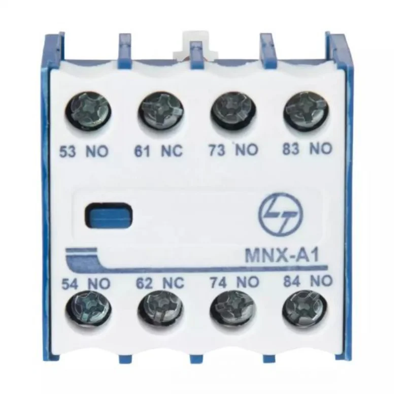 CS94113 Lauritz Knudsen Front Add-on Aux Contact Block 3 NO + 1 NC for MNX 9-80 / MCX 01-23