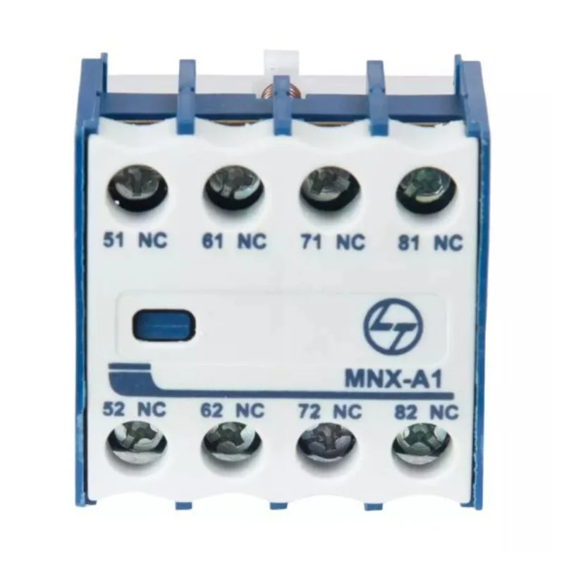 CS94116 Lauritz Knudsen Front Add-on Aux Contact Block 4 NC for MNX 9-80 / MCX 01-23