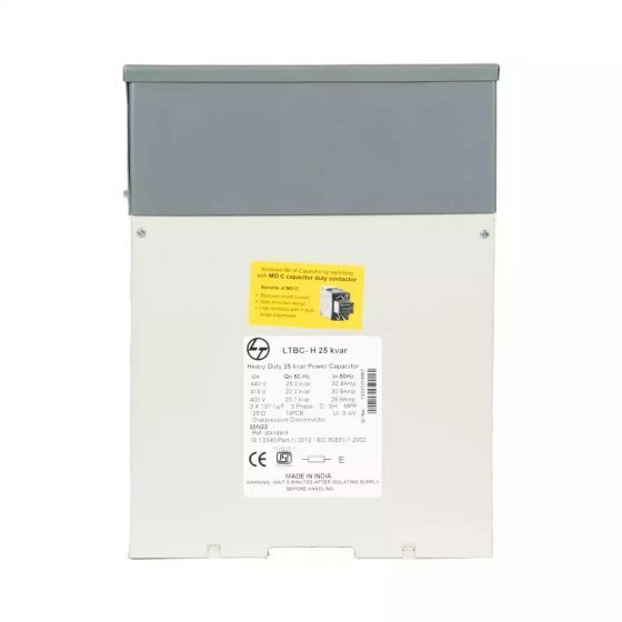 LTBCH313M2 Lauritz Knudsen PFC Capacitor LTBCH313M2 13.2 kVAr, 525 V - Heavy Duty, Box