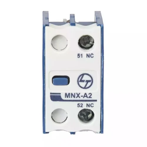 CS94121 Lauritz Knudsen Front Add-on Aux Contact Block 1 NC for MNX 9-80 / MCX 01-23