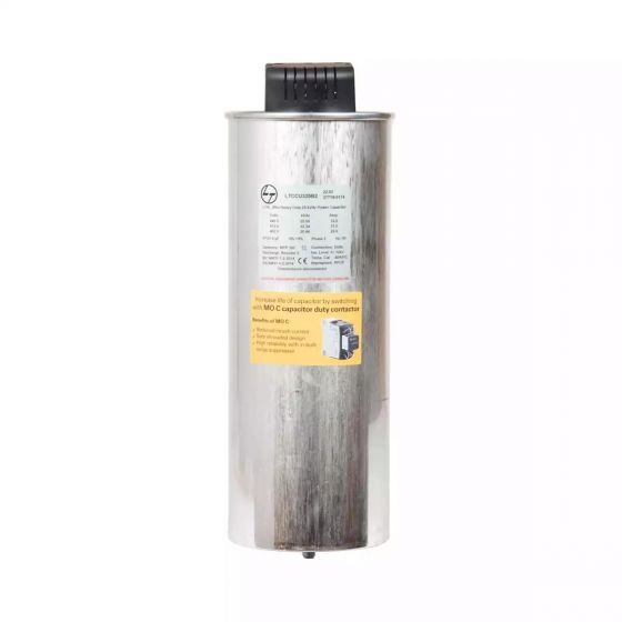 LTCCU320C2 Lauritz Knudsen PFC Capacitor LTCCU320C2 20 kVAr, 480 V - LTXL Ultra Heavy Duty, Cylindrical