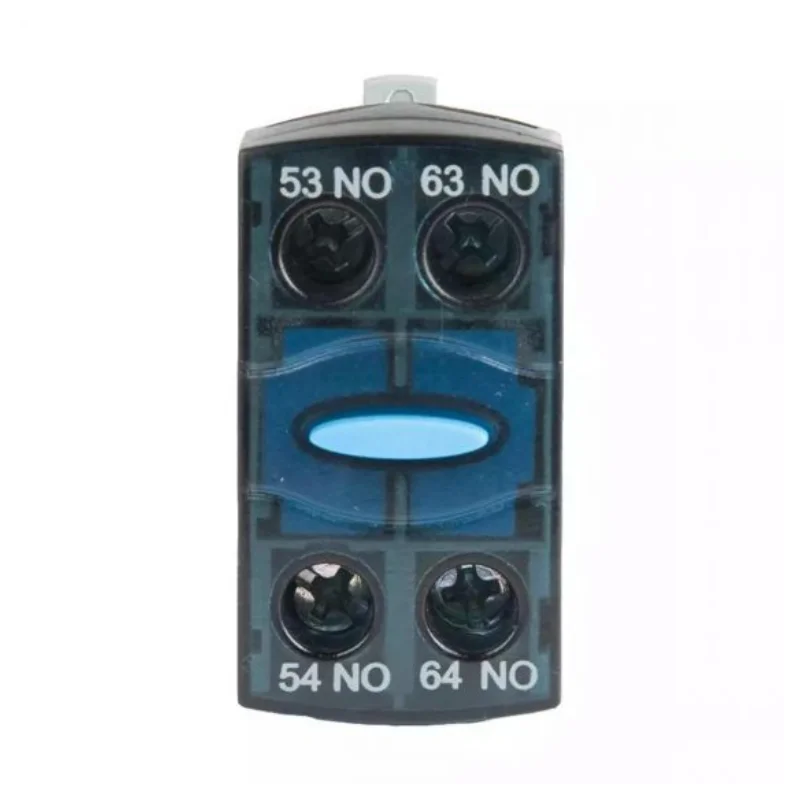 CS94592 Lauritz Knudsen Front Add-on Aux Contact Block 1 NO + 1 NC for MO 9-110 / MO0