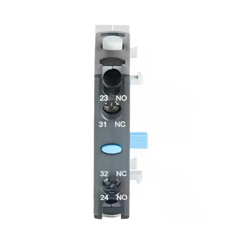 CS94593 Lauritz Knudsen Front Add-on Aux Contact Block 2 NC for MO 9-110 / MO0