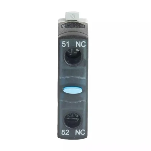 CS94586 Lauritz Knudsen Front Add-on Aux Contact Block 1 NC for MO 9-110 / MO0