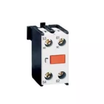 CS96569 Lauritz Knudsen Front Add-on Aux Contact Block 2 NO + 2 NC for MDX 9-115