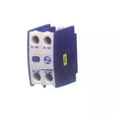 CS90695 Lauritz Knudsen Front Add-on Aux Contact Block 1 NO for MU-2P