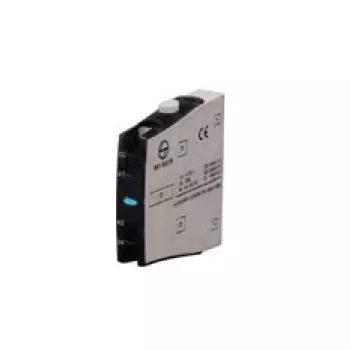 CS95035 Lauritz Knudsen Side Add-on Aux Contact Block 1 NO + 1 NC (Second left) for MO 140-300