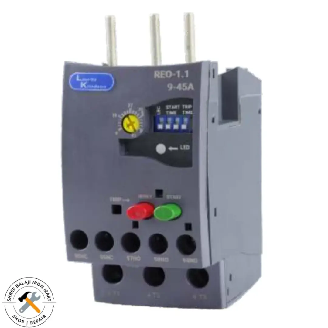 CS91911OOLO Lauritz Knudsen Electronic Over Current Relay REO 1.1c - 2.4 - 12 A