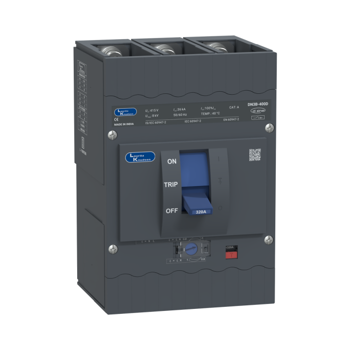 CM98401OOQOOG Lauritz Knudsen MCCB dsine DN3B - 320 A, 3 Pole, 36 kA, Thermal-Magnetic Release
