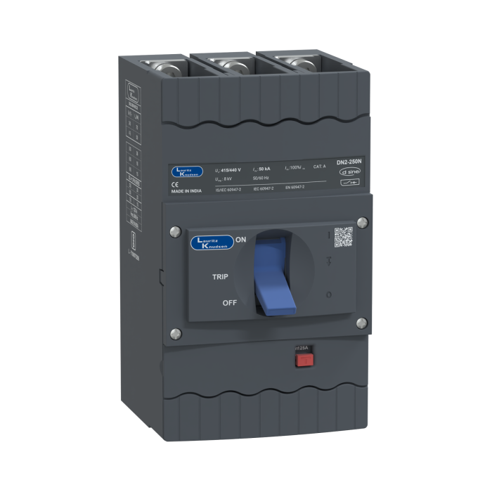 CM92005OOL1OG Lauritz Knudsen MCCB dsine DN2 - 125 A, 3 Pole, 50 kA, Thermal-Magnetic Release