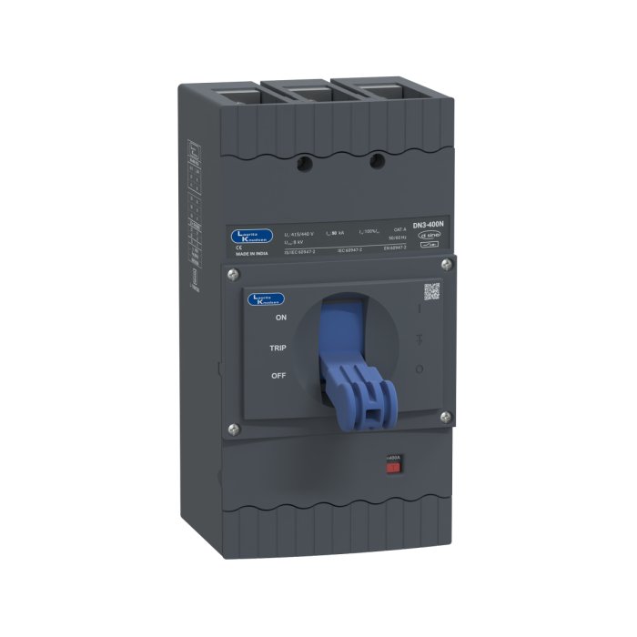 CM94003OOR1OG Lauritz Knudsen MCCB dsine DN3 - 400 A, 3 Pole, 50 kA, Thermal-Magnetic Release