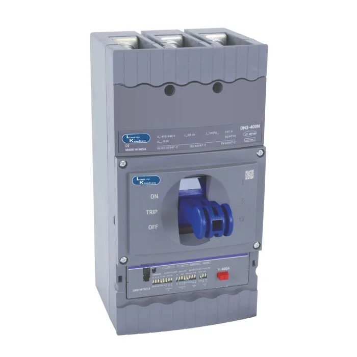 CM96021OOOOAG Lauritz Knudsen MCCB dsine DN4 - 800 A, 3 Pole, 50 kA, Microprocessor Release MTX2.0
